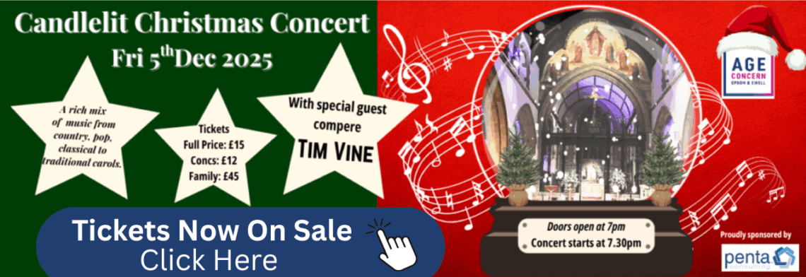 Candlelit Christmas Concert. Friday 5th December 2025. Tickets On Sale Now.